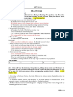 Practice 22 A. LISTENING (50 PTS) : 1. What Surprises The Interview About The Hunt?