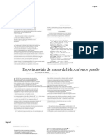 Espectrometría de Masas de Hidrocarburos Pesados