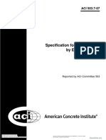 503.7-07 Specification for Crack Repair by Epoxy Injection-مفتوح