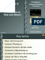 Chapter 5 - Introduction To Risk and Return