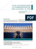 Application of Radiation in The Conservation of Cultural Heritage