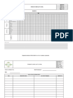 Formato Check List Cocina