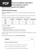 Examen - (APEB1-6%) Resolución de Problema1 - Desarrolle El Ejercicio y Responda Las Preguntas en Base Al Planteamiento Expuesto de La Unidad 1