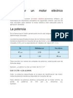 Caracteristicas Comunes de Los Maquina Electricas