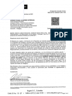 MinJusticia Carta - Letter