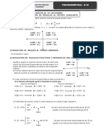 Reducción de Angulos Al 1er Cuadrante