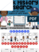 With QR Codes Videos in Safe Share: 12 Mini Posters 12 Comprehension Sheets