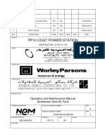 Pp10 CCGT Power Station: Operation and Maintenance Manual Sootblower Seal Air Fans