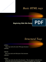 HTML-Basic Formatting Tags