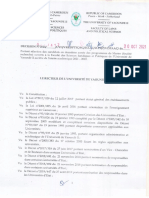 Liste de Sélection Master2 Rech 2021-2022