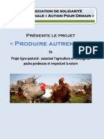 Projet Elvage de Poules Produire Autrement