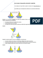 Movimientos en El Plano Teoría