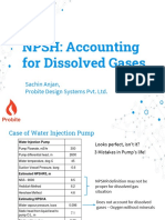 Pump NPSH - Accounting For Dissolved Gases