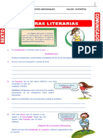 Figuras Literarias para Sexto Grado de Primaria