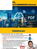 Smart City,: INTEGRASI Data & KEAMANAN Informasi