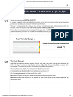 A Guide To Process Capability (CP, CPK) and Process Performance (PP, PPK) - 1factory