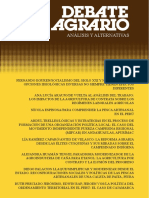 Debate Agrario