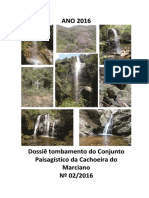 Dossiê Tombamento Conjunto Paisagístico Cachoeira Do Marciano, Olaria-MG