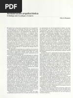 Restauración Arquitectónica El Diálogo Entre Lo Antiguo y Lo Nuevo - Alberto Humanes - 2013