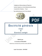 Exercices Electrostatique