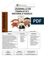 Cuadernillo n2 Historia II Semestre Segundo Basico