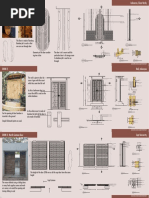 Door Documentation: 100mm Ø Bamboo Jali Bamboo Frame