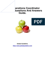 Flight Operations Coordinator Interview Questions and Answers Guide