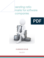 Operating Ratios of Software Companies