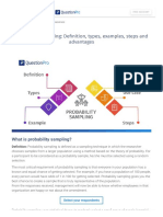 Probability Sampling - Definition, Methods and Examples