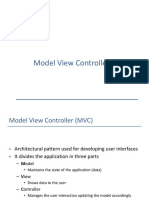 1.2 Model View Controller Pattern