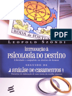 Resumo Introducao A Psicologia Do Destino Leopold Szondi