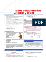 Propiedades Del MCD y MCM para Sexto de Primaria