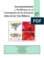 27 - Las Colangioyeyunoanastomosis Centrales y Perifericas en El Tto de Las Estenosis Altas de La Vias Biliares