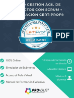 01curso Gestión Ágil de Proyectos Con SCRUM + Certificación CertiProf® 200128