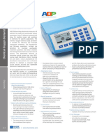 Multiparameter Photometer With COD For Water and Wastewater: With Digital PH Electrode Input