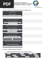 Talleres de Tecnologia e Informatica Ii Periodo 7