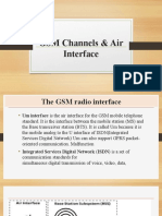 GSM Channels & Air Interface