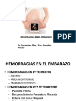 Seminario 3 - Hemorragias en Segundo y Tercer Triemstre