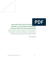 O Pluralismo Jurídico em Diálogo Didático Com Os Legiladorse