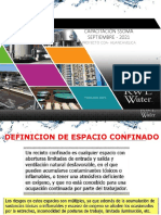 Capacitacion Espacios Confinados Septiembre 2021