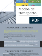 Modos de Transporte