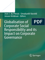 Globalisation of CSR and Its Impact On Corporate Governance '18