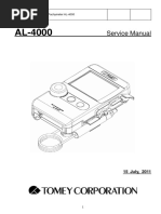 Service Manual Bio & Pachymeter AL-4000