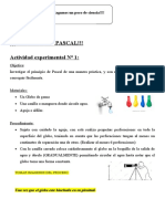 Experiencia Del Principio de Pascal