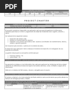 Formato Planilla Project Charter