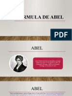 Fórmula de Abel