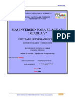 Mas Inversión para El Agua V "Miagua V": Contrato de Préstamo #88662