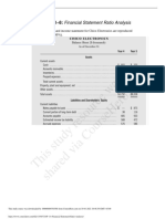 This Study Resource Was: PROBLEM 1-8: Financial Statement Ratio Analysis