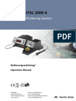 Ersa DIGITAL 2000 A: Lötstation/Soldering Station