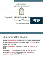 CH 5 ERP Life Cycle - Planning and Package Selection